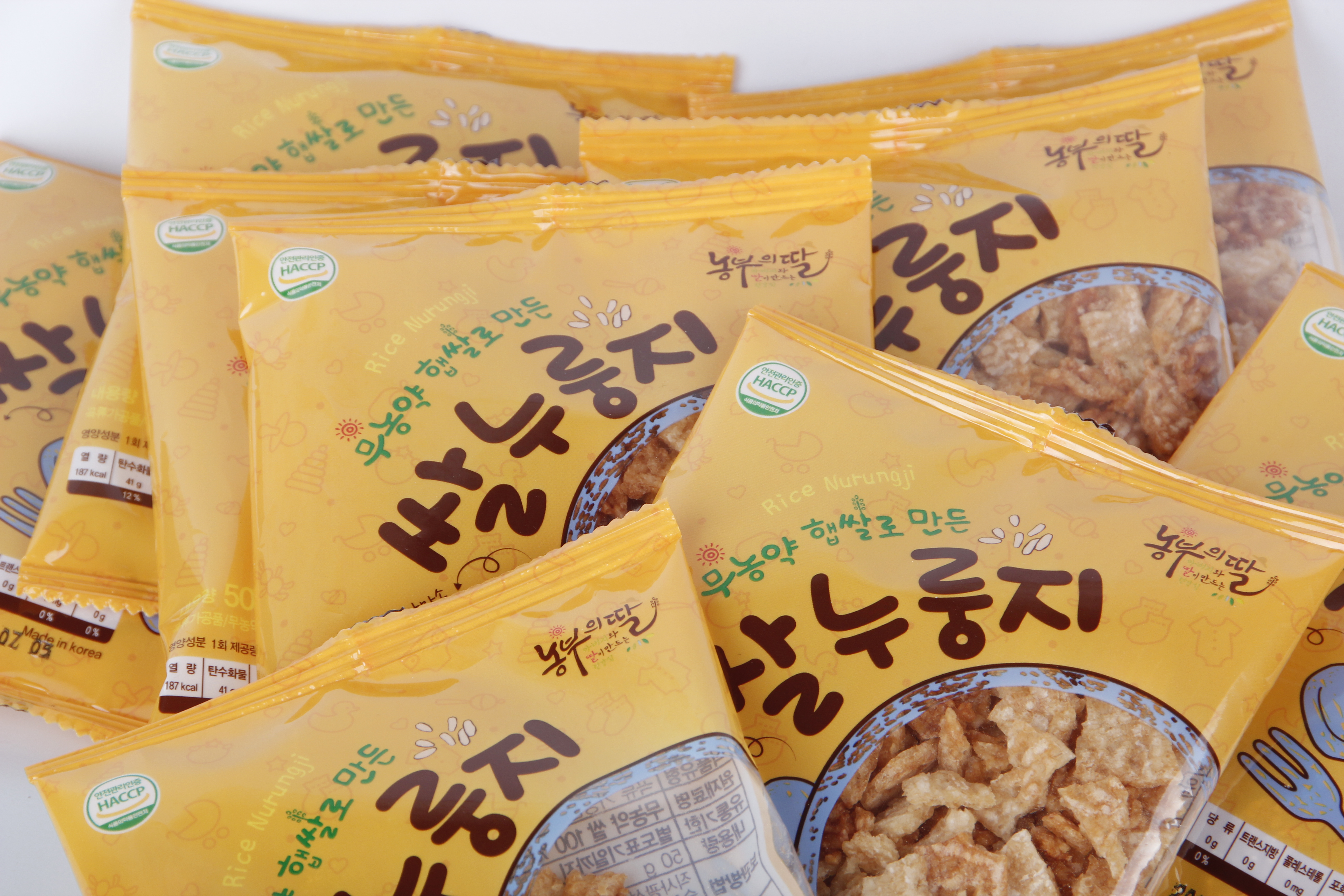 농부의 딸 쌀 누룽지 (50g*10봉)